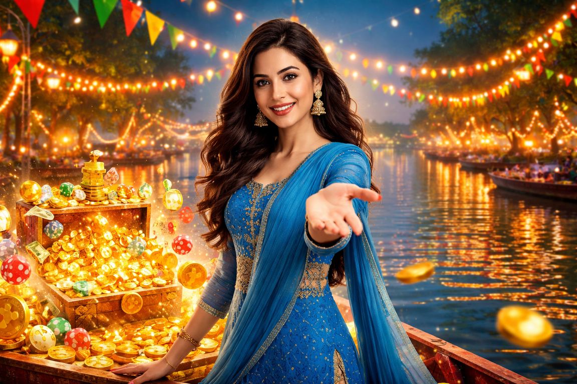 বাংলাদেশে সালোয়ার কামিজ পরা নারী Android ফোনে 333ok app apk সেট করছেন